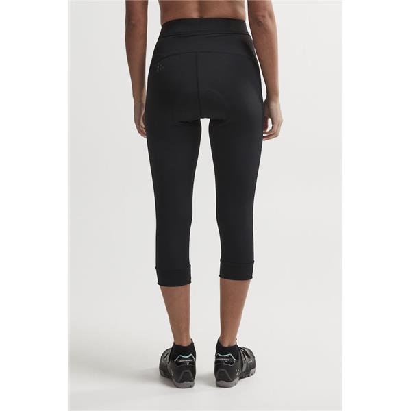 craft ženske kolesarske kratke hlače 3/4  rise black