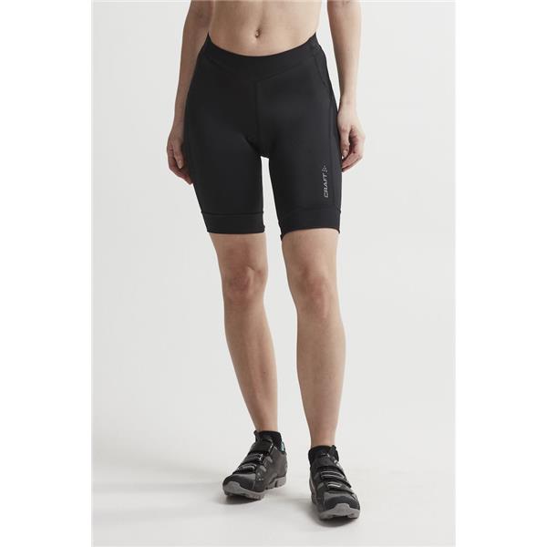 craft ženske kratke kolesarske hlače rise black - C4