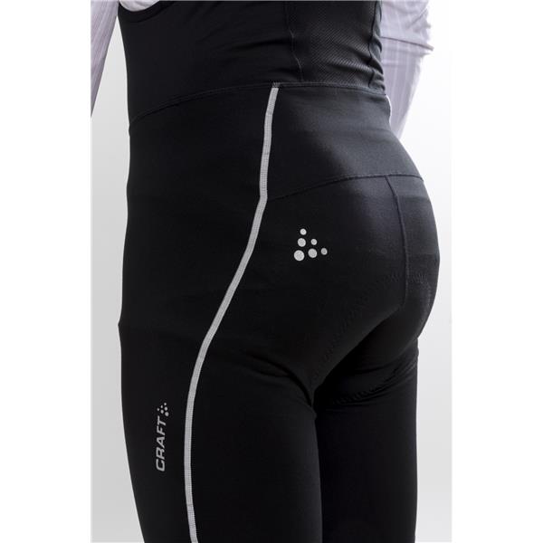 craft moške kolesarske hlače ideal thermal bib black - C3