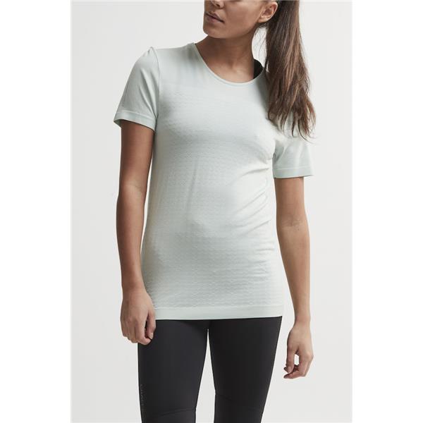 craft ženska majica s kratkimi rokavi urban run fuseknit belo-modra light
