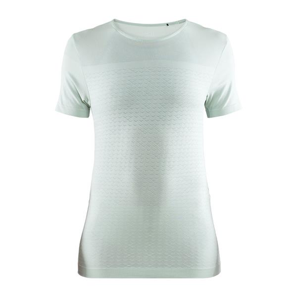 craft ženska majica s kratkimi rokavi urban run fuseknit belo-modra light