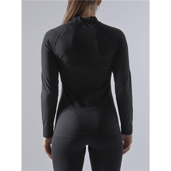 CRAFT ŽENSKA MAJICA Z DOLGIMI ROKAVI ACTIVE INTENSITY BLACK/ASPHAL - AKTIVNO PERILO