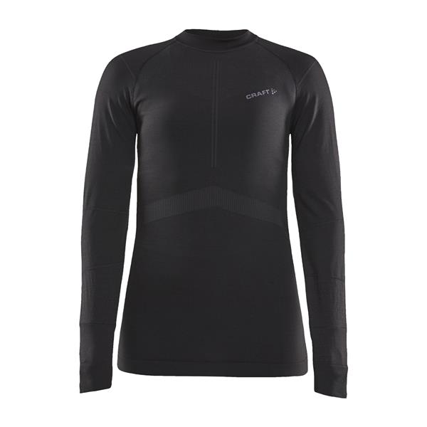 CRAFT ŽENSKA MAJICA Z DOLGIMI ROKAVI ACTIVE INTENSITY BLACK/ASPHAL - AKTIVNO PERILO