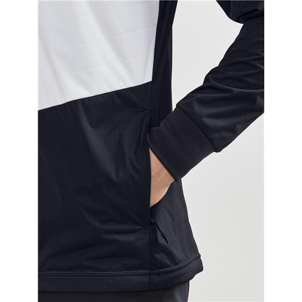 craft moška jakna adv storm jacket black/ash