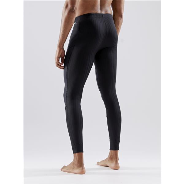 CRAFT MOŠKE DOLGE HLAČE ACTIVE EXTREME WIND BLACK/GRANITE-AKTIVNO PERILO 