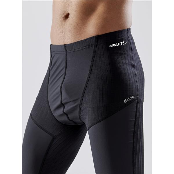 CRAFT MOŠKE DOLGE HLAČE ACTIVE EXTREME WIND BLACK/GRANITE-AKTIVNO PERILO 