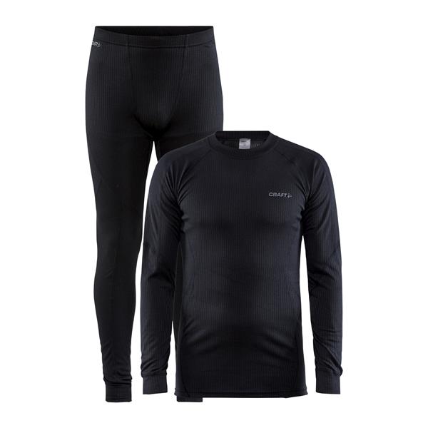 CRAFT MOŠKI SET CORE DRY BASELAYER SET BLACK- AKTIVNO PERILO