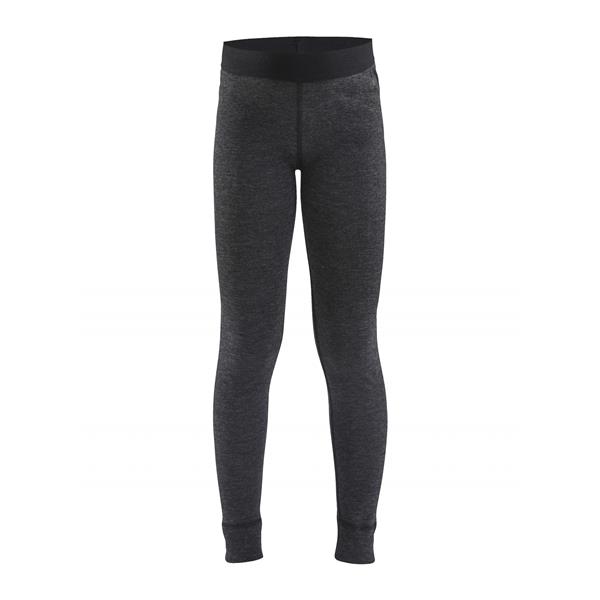 CRAFT OTROŠKI VOLNEN 42% MERINO SET CORE MERINO BLACK MELANGE - AKTIVNO PERILO