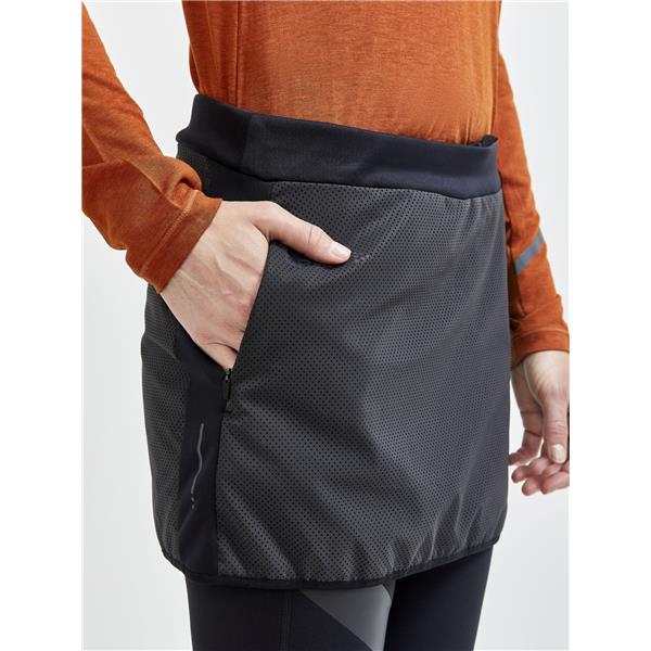 craft žensko športno krilo lumen subz black