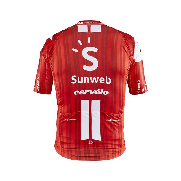 craft moška majica s kratkimi rokavi sunweb aerolight