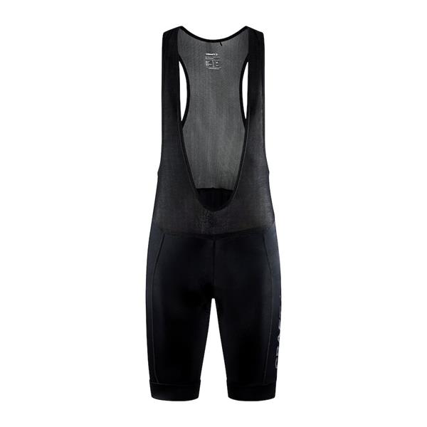 CRAFT MOŠKE KRATKE KOLESARSKE HLAČE S PODLOŽKO Z NARAMNICAMI CORE ENDUR BIB SHORTS ČRNA BLACK - C4
