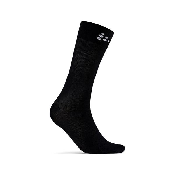 CRAFT KOLESARSKE NOGAVICE CORE ENDUR BIKE SOCKS BLACK-WHITE