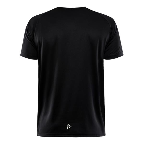 CRAFT MOŠKA MAJICA S KRATKIMI ROKAVI CORE ESSENCE LOGO TEE ČRNA BLACK