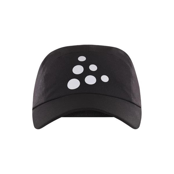 CRAFT ŠPORTNA KAPA S ŠILTOM PRO RUN SOFT CAP BLACK