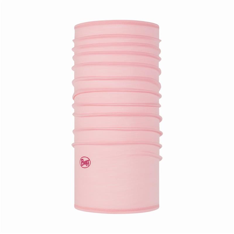 buff® tuba lightweight merino wool solid light pink