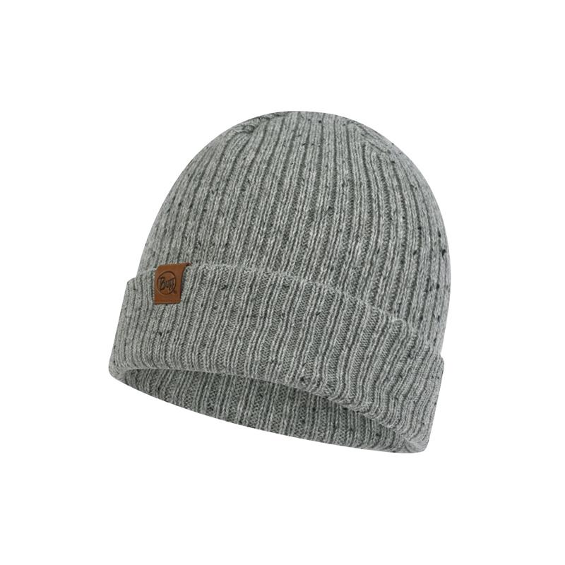 buff® kapa knitted  kort light grey