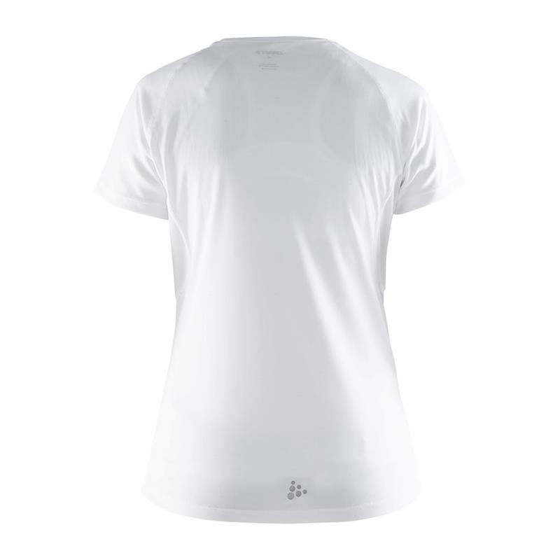 craft ženska majica s kratkimi rokavi prime ss white