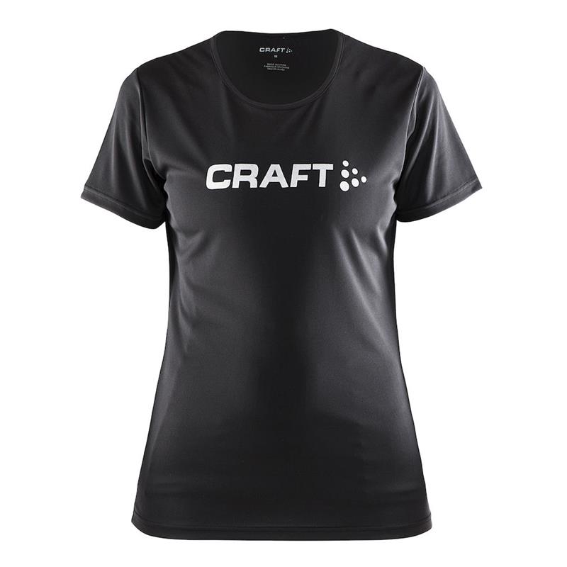 craft ženska majica s kratkimi rokavi prime logo black