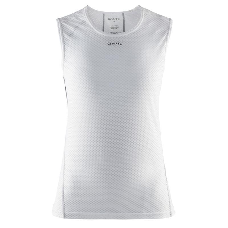 CRAFT ŽENSKA MREŽASTA MAJICA BREZ ROKAVOV COOL MESH SUPERLIGHT WHITE - AKTIVNO PERILO