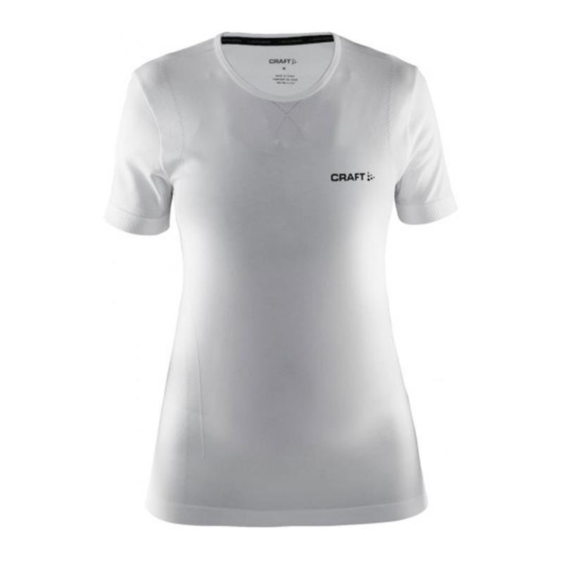 craft ženska majica s kratkimi rokavi active comfort white-aktivno perilo 