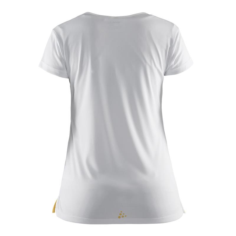 craft ženska majica s kratkimi rokavi basic white