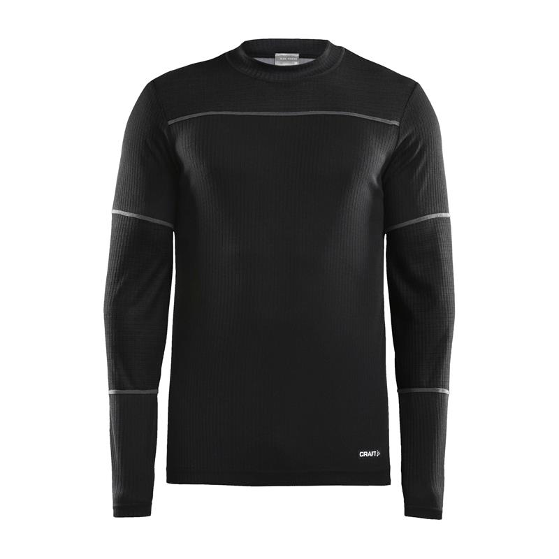 craft moški set baselayer black/granit