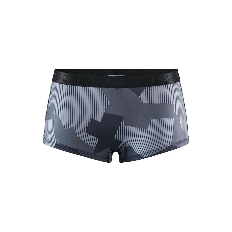 craft ženske boksarice greatness waistband boxer black/asphalt