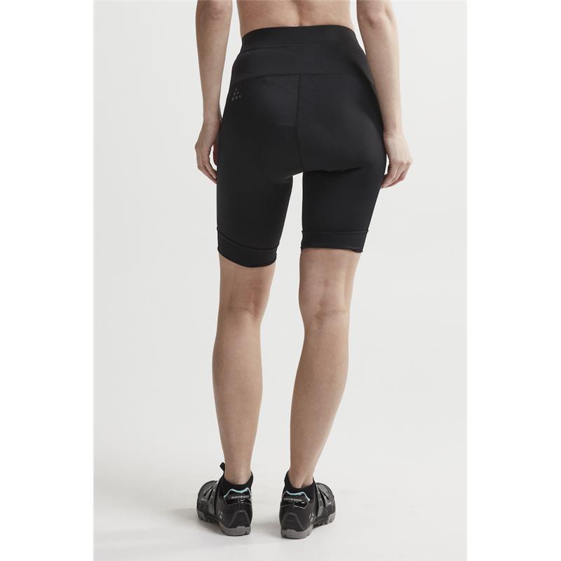 craft ženske kratke kolesarske hlače rise black