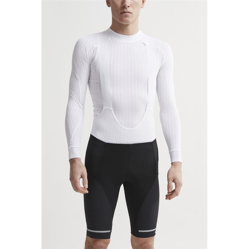 craft kolesarske moške kratke hlače hale bib black/white