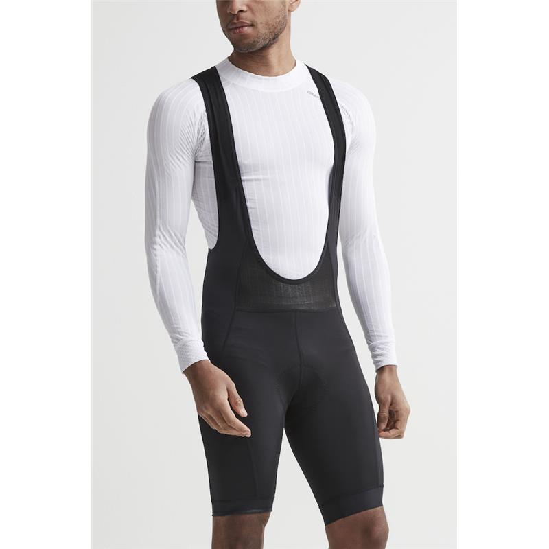 CRAFT MOŠKE KRATKE KOLESARSKE HLAČE Z NARAMNICAMI CORE ESSENCE BIB SHORTS BLACK
