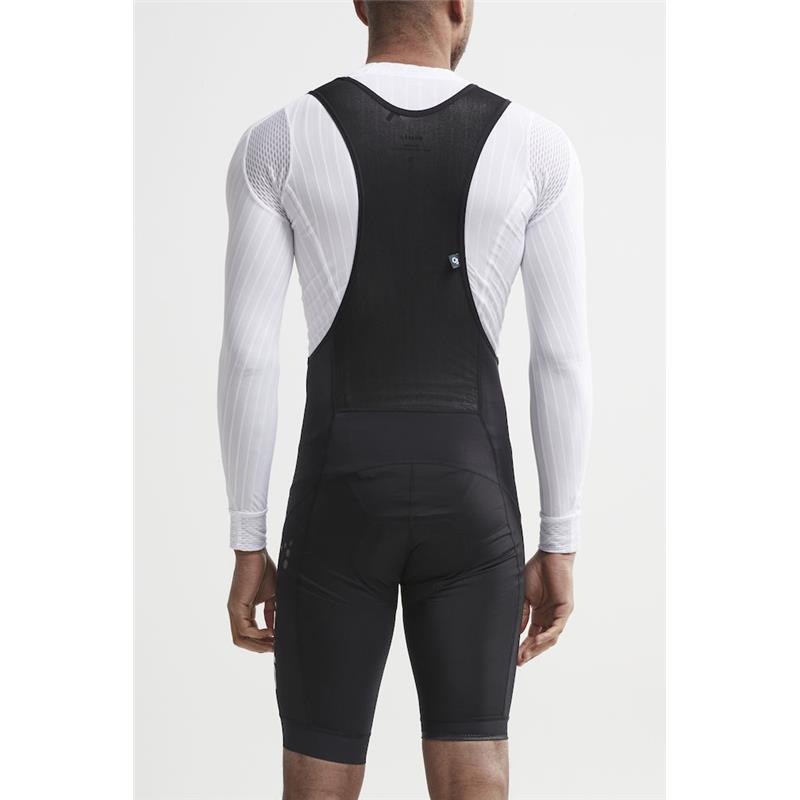 CRAFT MOŠKE KRATKE KOLESARSKE HLAČE Z NARAMNICAMI CORE ESSENCE BIB SHORTS BLACK