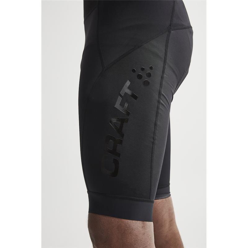 CRAFT MOŠKE KRATKE KOLESARSKE HLAČE Z NARAMNICAMI CORE ESSENCE BIB SHORTS BLACK