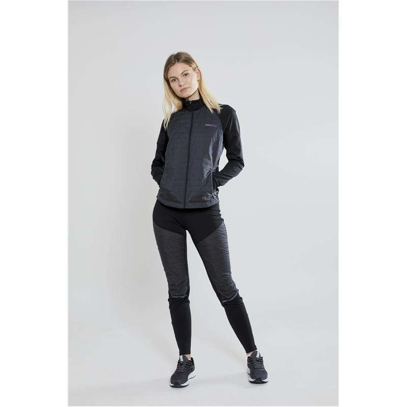 craft ženske zimske dolge pajkice subz padded black