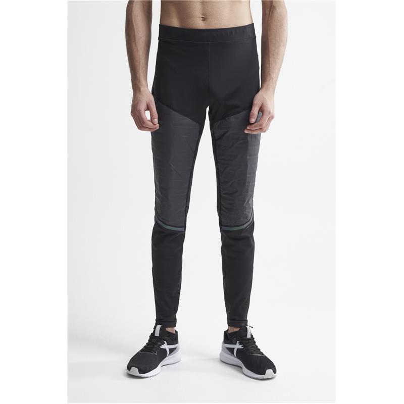 craft moške dolge pajkice adv subz padded tights black - zimski tek