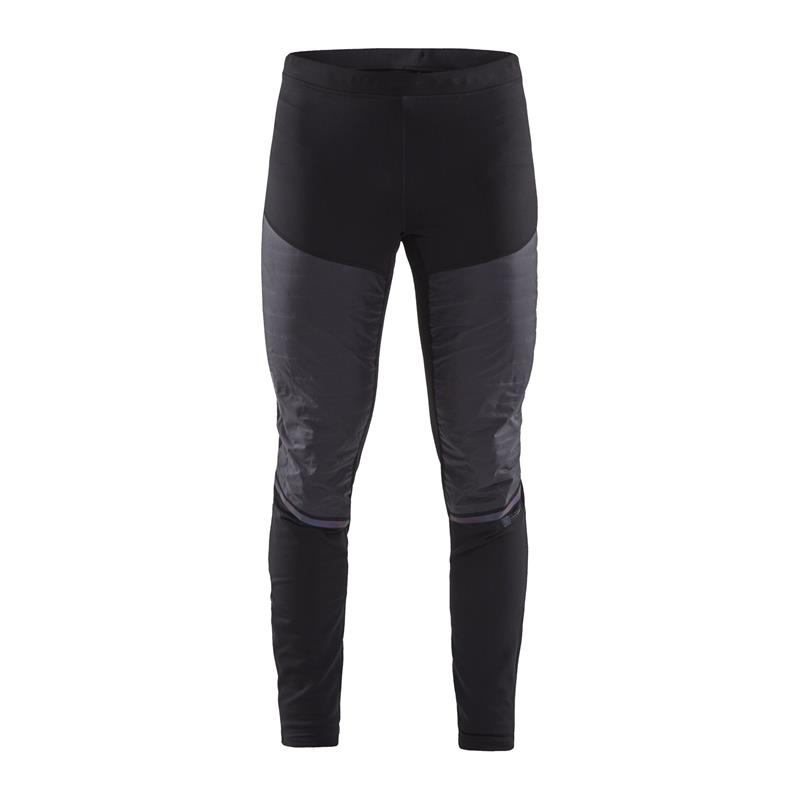 craft moške dolge pajkice adv subz padded tights black - zimski tek