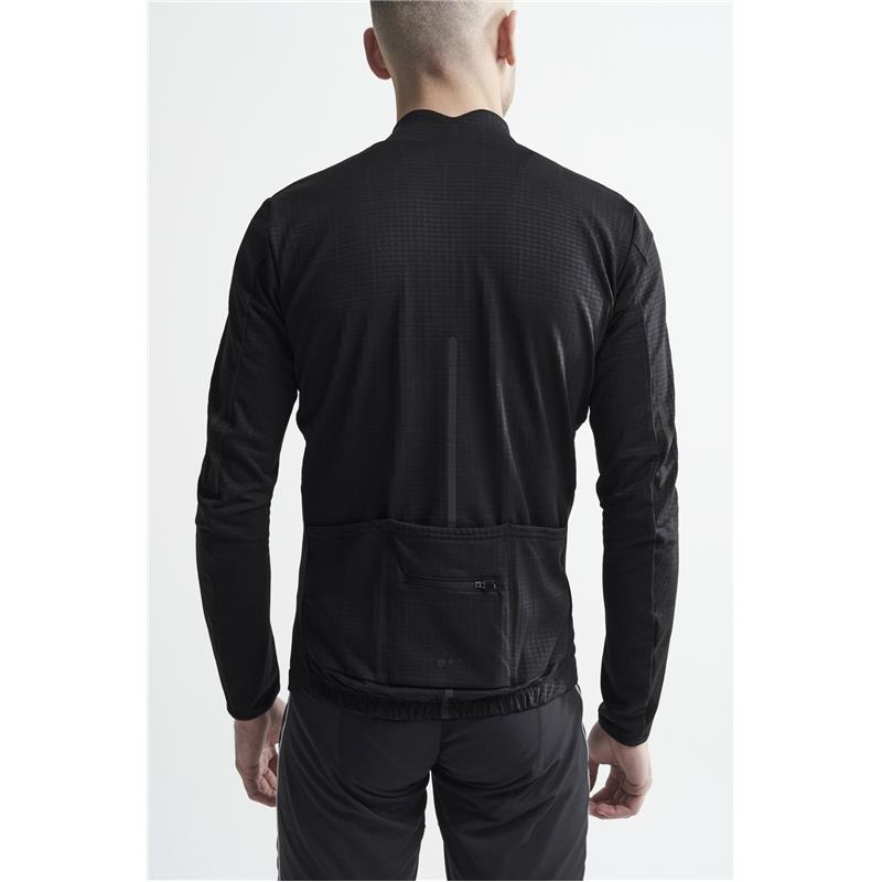 craft moška kolesarska majica ideal thermal black