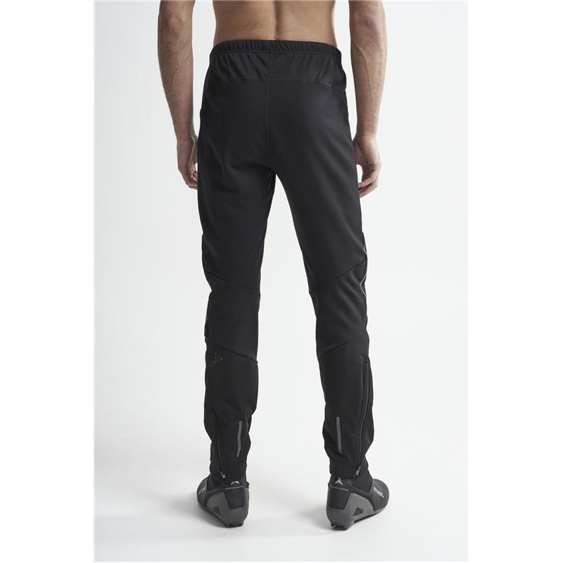 craft moške dolge pajkice storm tights balance black  - tek na smučeh