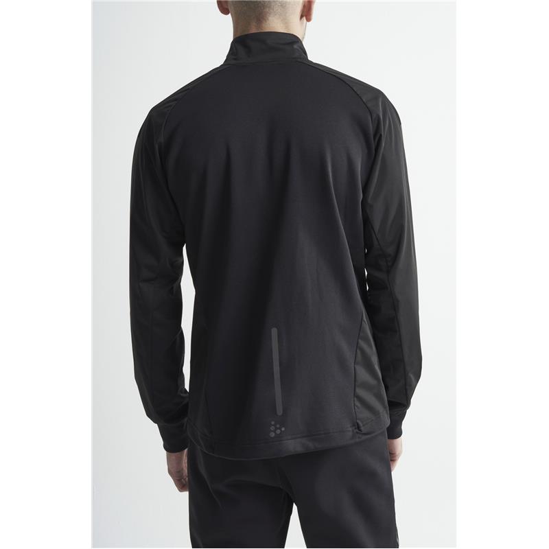 craft moška jakna storm jacket balance black - tek na smučeh