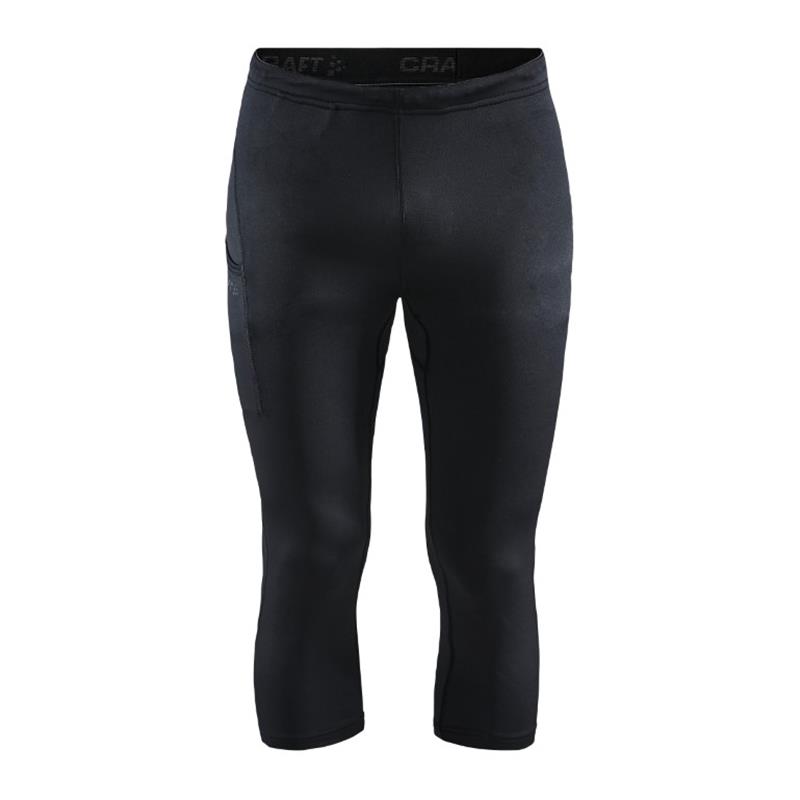 craft moške kratke 3/4 dolžine hlače  adv essence black