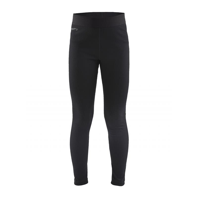 craft otroški set core warm baselayer black -aktivno perilo 