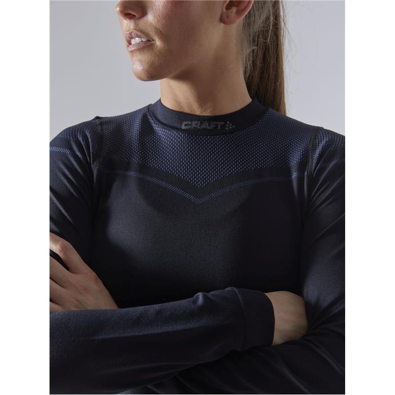 craft ženski set core dry fuseknit black -aktivno perilo 