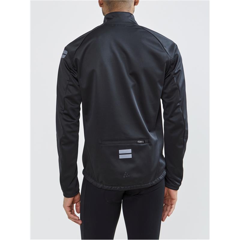 craft moška kolesarska jakna core ideal 2.0 black