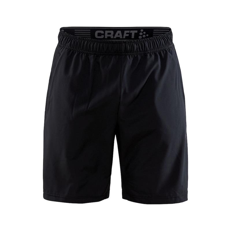 craft moške kratke hlače core charge  black/black