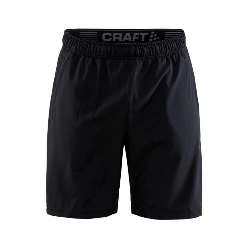 craft moške kratke hlače core charge  black/black