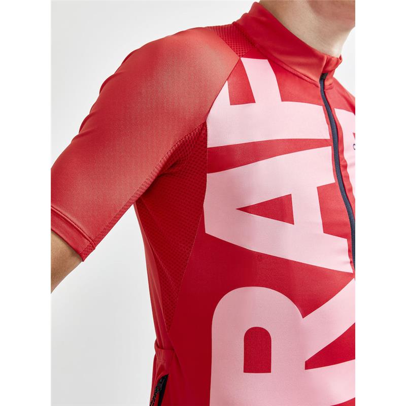 craft moška kolesarska majica s kratkimi rokavi adv endur graphic jersey