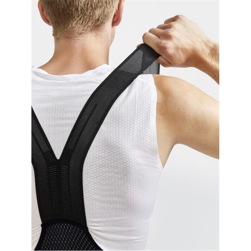 CRAFT MOŠKE KRATKE KOLESARSKE HLAČE Z NARAMNICAMI ADV AERO BIB SHORTS BLACK