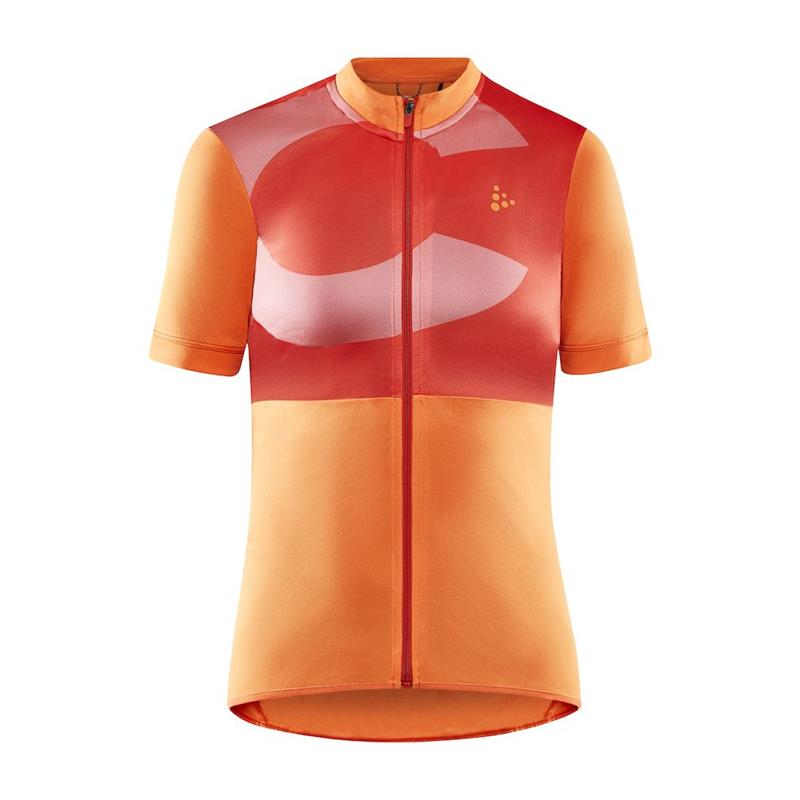 craft ženska kolesarska majica s kratkimi rokavi core endur jersey