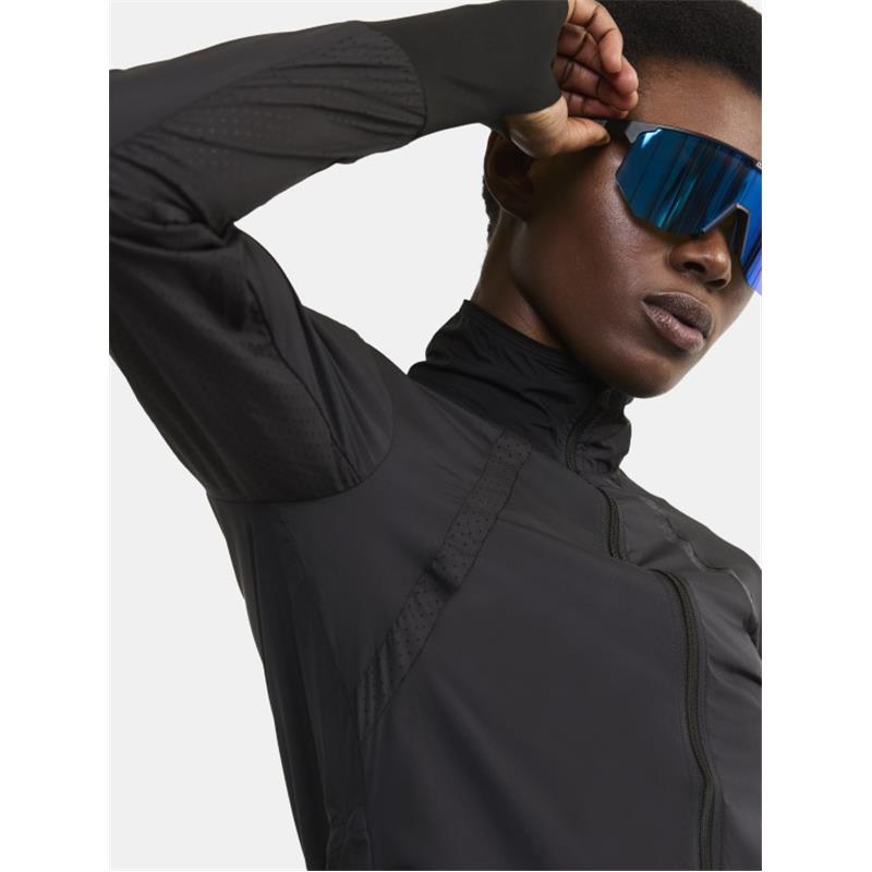 CRAFT ŽENSKA JAKNA/VETROVKA ADV ESSENCE WIND JACKET BLACK