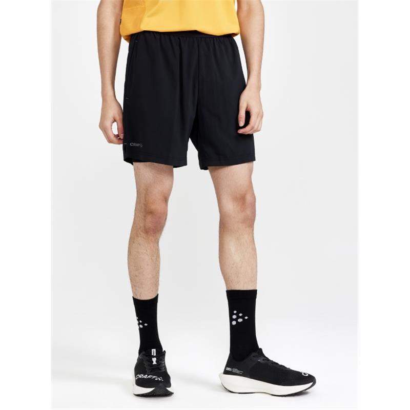 craft moške kratke hlače adv charge 2in1 strech black