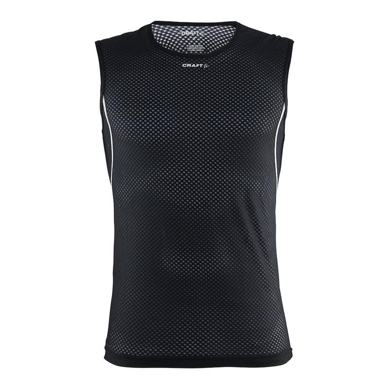 craft moška mrežasta majica brez rokavov cool mesh superlight black - aktivno perilo